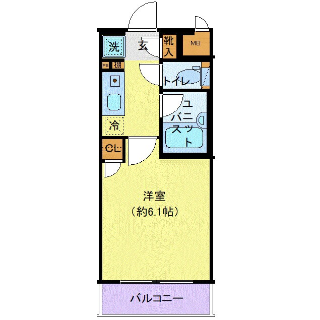 アヴァンツァーレ高輪の物件間取画像