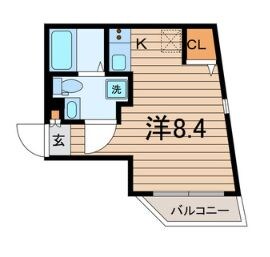 ドムス北千住の物件間取画像