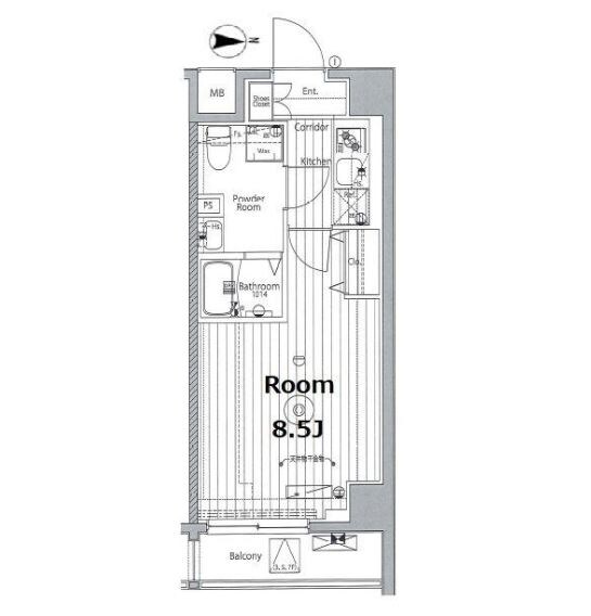 東向島駅 徒歩5分 4階の物件間取画像