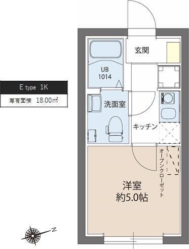 レピュア綾瀬レジデンスの物件間取画像