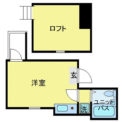 ゼネラルハイツ北千住の物件間取画像