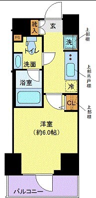 クレヴィスタ大森Ⅱの物件間取画像