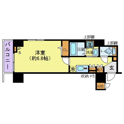 アヴァンティーク銀座東の物件間取画像