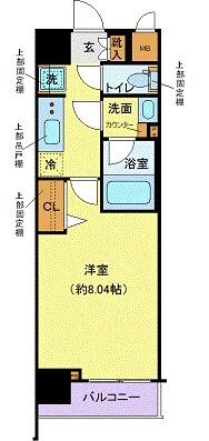 ディアレイシャス高井戸の物件間取画像