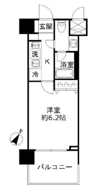 豊洲駅 徒歩9分 3階の物件間取画像