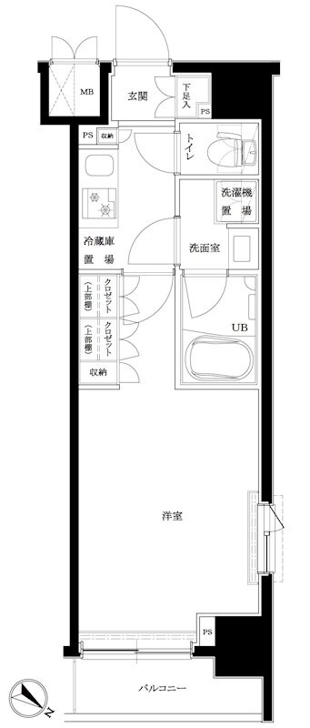 ルーブル住吉弐番館の物件間取画像