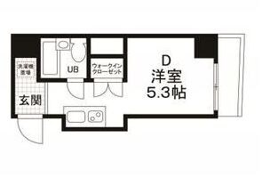 フォルテ京橋の物件間取画像