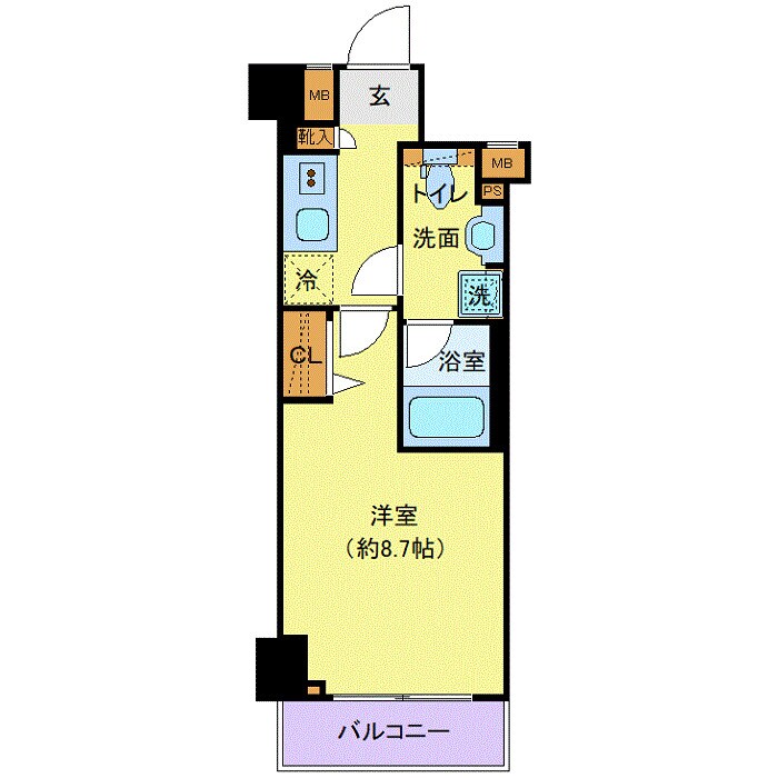 プレール・ドゥーク練馬中村橋の物件間取画像