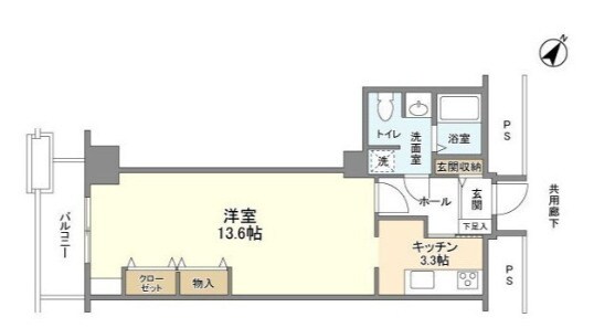 トルナーレ日本橋浜町の物件間取画像