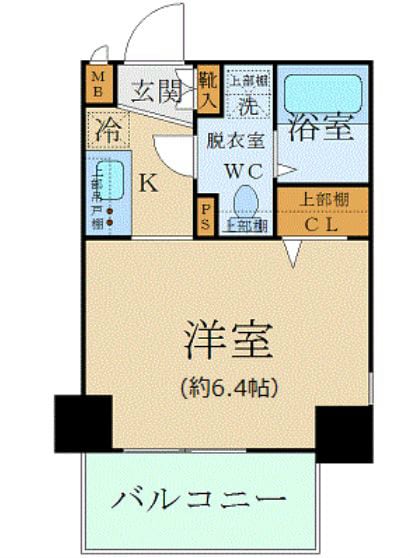 プレール・ドゥーク虎ノ門の物件間取画像