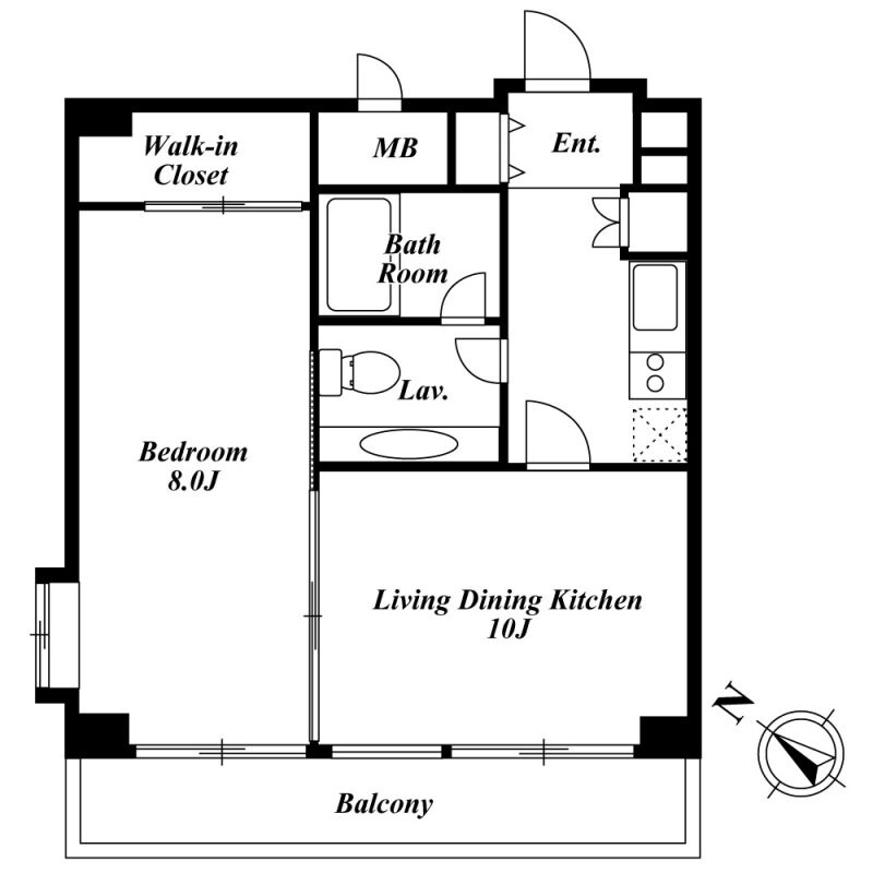 KDXレジデンス麻布イーストの物件間取画像