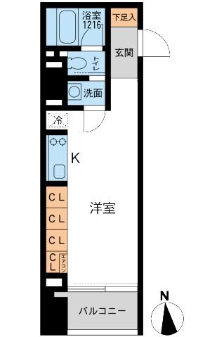 アーデン芝公園の物件間取画像