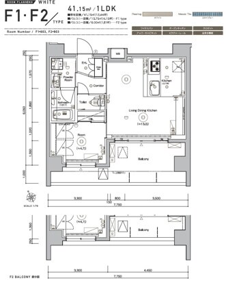 SYFORME UENO Asyl Courtの物件間取画像