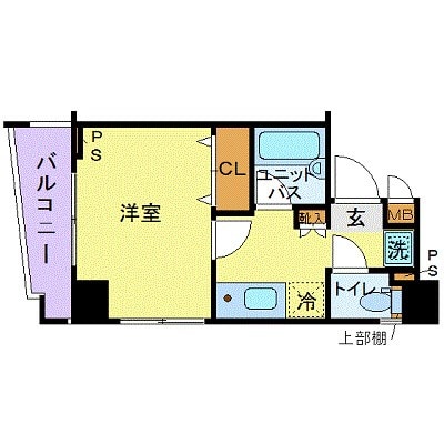 サイレントフォレスト池袋の物件間取画像