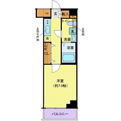 クレヴィスタ豊洲ベイサイドⅡの物件間取画像