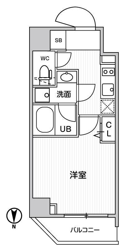 押上駅 徒歩10分 3階の物件間取画像