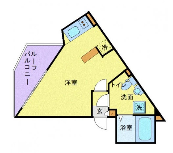 フラッフィー田園調布の物件間取画像