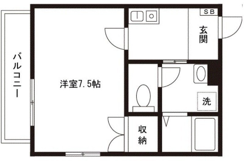 サンテラス南麻布の物件間取画像