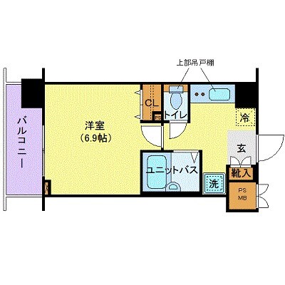 トーシンフェニックス南麻布の物件間取画像