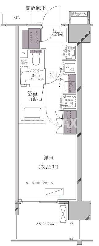 田町駅 徒歩12分 1階の物件間取画像
