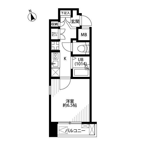 プレール・ドゥーク東京ベイの物件間取画像