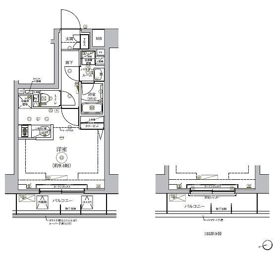 RELUXIA CITY 東向島の物件間取画像