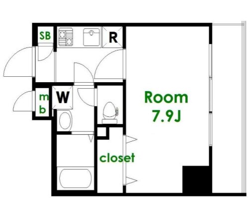 グランド・ガーラ銀座の物件間取画像