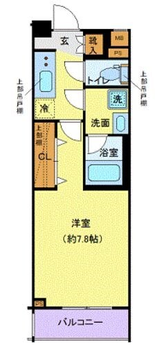 クレヴィスタ三軒茶屋の物件間取画像