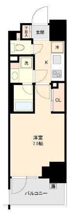 南砂町駅 徒歩9分 3階の物件間取画像