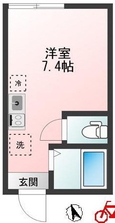 Glanz西ヶ原の物件間取画像