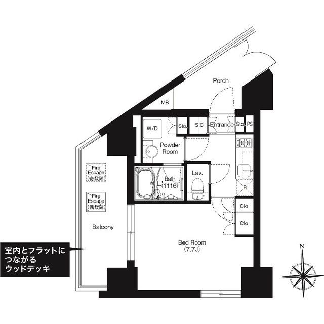 ＨＦ正光寺赤羽レジデンスⅡの物件間取画像