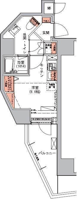 三田駅 徒歩4分 10階の物件内観写真