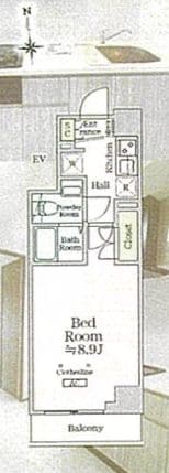 八広駅 徒歩6分 3階の物件間取画像