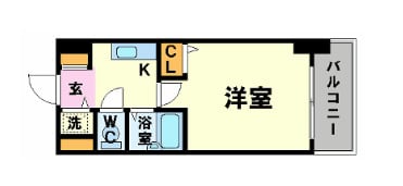 スカイコート大森第5の物件間取画像