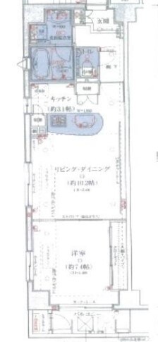 ＧＲＥＥＮＰＡＲＫ銀座デ・プレの物件間取画像