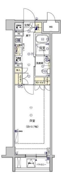 水天宮前駅 徒歩8分 1階の物件間取画像