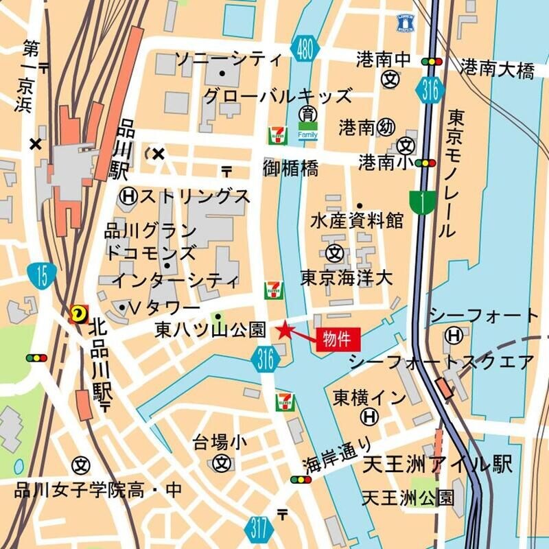 バウスフラッツ品川キャナルサイドの物件内観写真