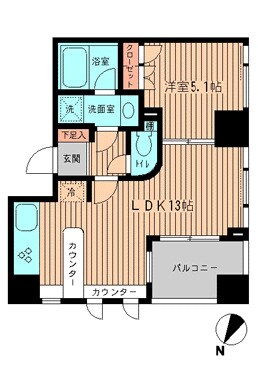 メゾンド日本橋三越前の物件間取画像