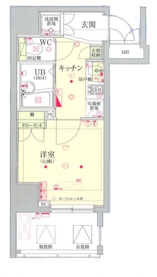 新板橋駅 徒歩5分 11階の物件間取画像