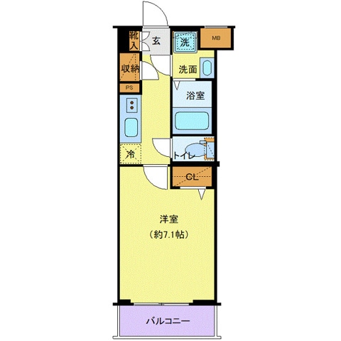 クレヴィスタ大塚の物件間取画像