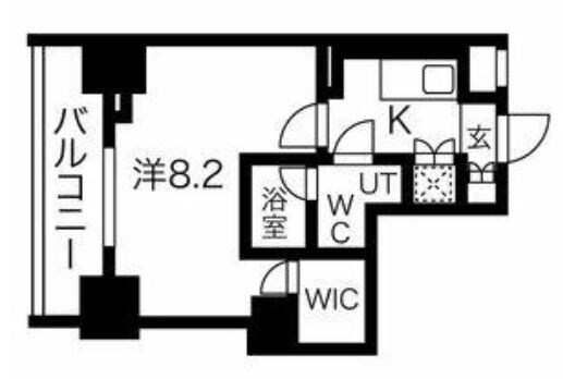 スパシエトラッド門前仲町の物件間取画像