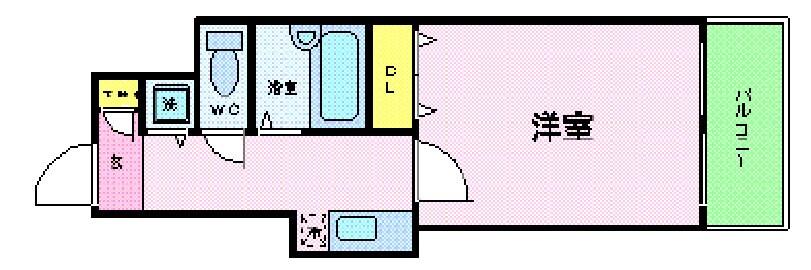 スカイコートヌーベル神田の物件間取画像