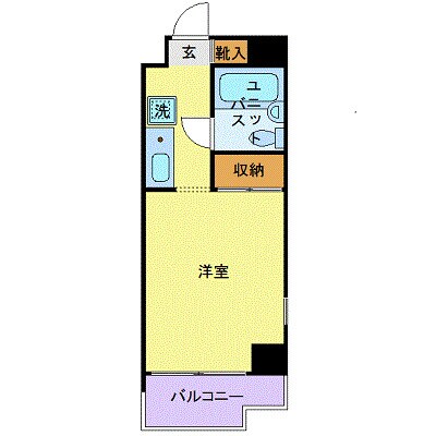 スカイコート大森第4の物件間取画像