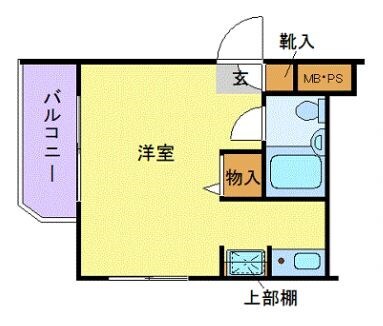 パレ・ドール八王子Ⅱの物件間取画像