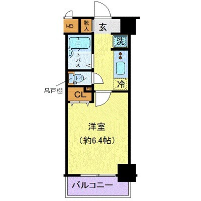 ラグジュアリーアパートメントデュオ神楽坂の物件間取画像