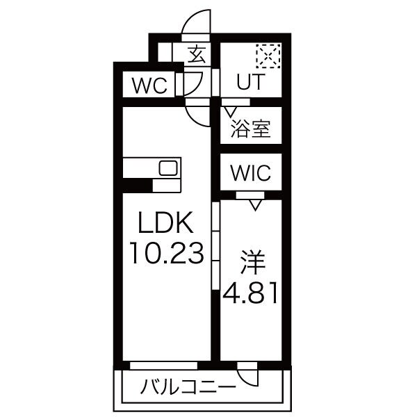 深井駅 徒歩9分 4階の物件間取画像