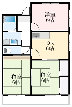 メゾン中塚の物件間取画像