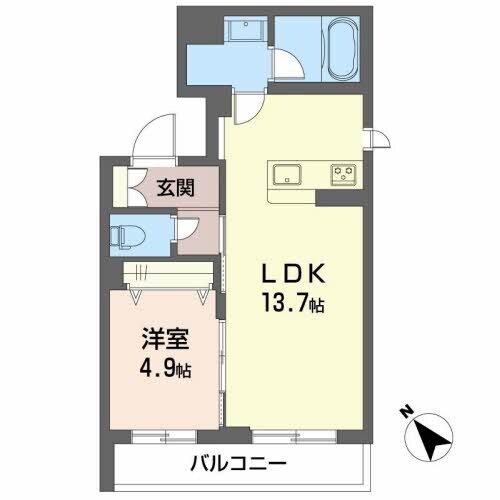 シャーメゾンミズホの物件間取画像