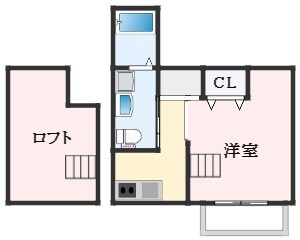 セインツ2号館の物件間取画像