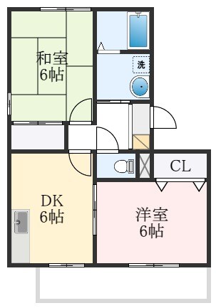 ウインドミルⅠの物件間取画像